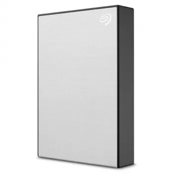 Seagate One Touch kannettava ulkoinen kiintolevy (HDD), 5 TB, USB 3.0, hopea