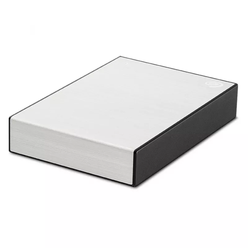 Seagate One Touch kannettava ulkoinen kiintolevy (HDD), 5 TB, USB 3.0, hopea