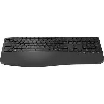 HP 685 Comfort Dual-Mode näppäimistö, QWERTY, täysikokoinen (100%), langaton, RF Wireless + Bluetooth, kalvokytkin, QWERTY, musta