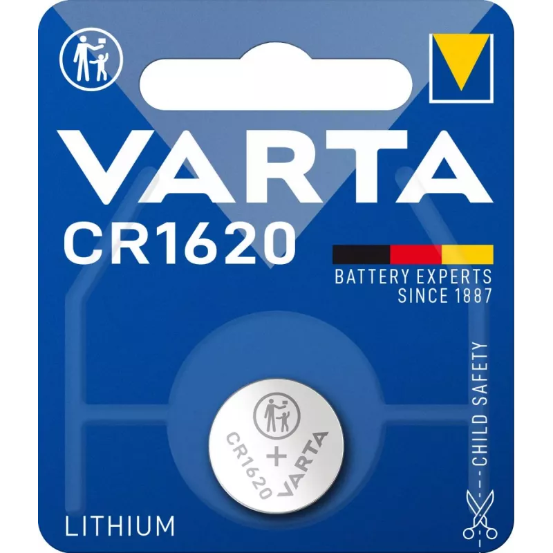 VARTA paristo litium-nappikenno CR1620 3V