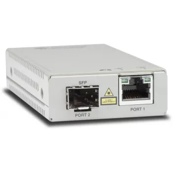 Allied Telesis AT-MMC2000/SP-960 verkkomediamuunnin 1000 Mbit/s 850 nm monimuoto hopea