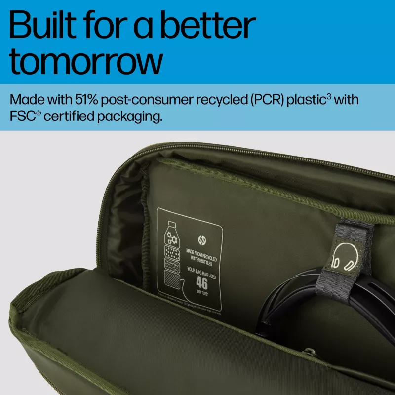 Messenger-laukku HP 15,6 inch Modular Laptop Bag 39,6 cm 1,14 kg monokromi