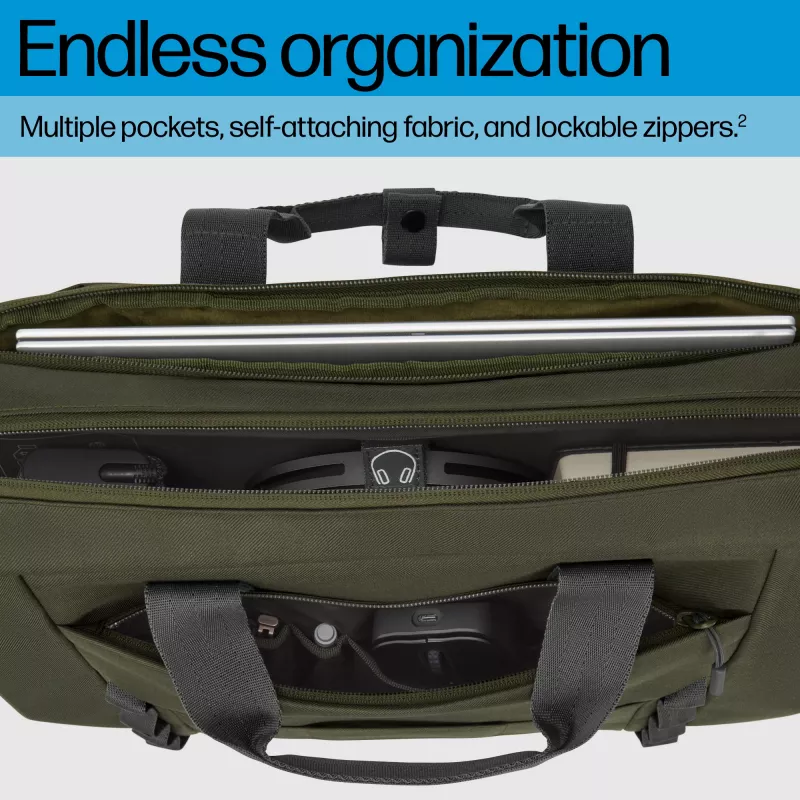 Messenger-laukku HP 15,6 inch Modular Laptop Bag 39,6 cm 1,14 kg monokromi