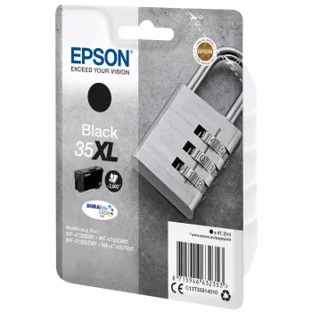 Epson Padlock yksittäispakkaus musta 35XL DURABrite Ultra muste