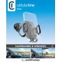 Cellularline Hug Flexi - yleinen auton älypuhelinteline imukupilla