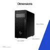 HP Z2 Tower G1i Intel Core Ultra 9 285K 64 GB DDR5-SDRAM Windows 11 Pro -työasema AI Workstation, AI PC