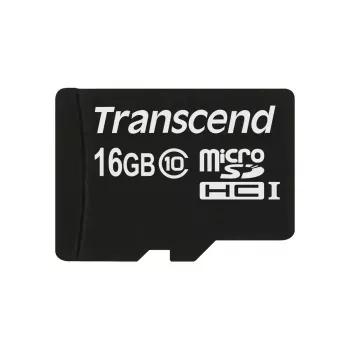 Flash-muisti Transcend 16 GB MicroSDHC Class 10 TS16GUSDC10
