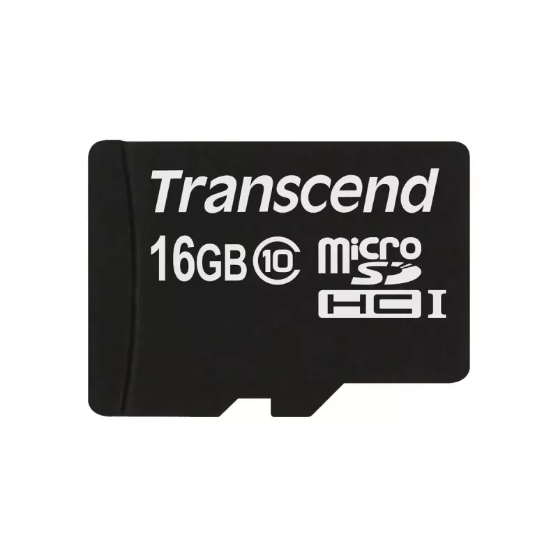 Flash-muisti Transcend 16 GB MicroSDHC Class 10 TS16GUSDC10