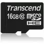 Flash-muisti Transcend 16 GB MicroSDHC Class 10 TS16GUSDC10