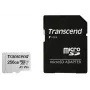 TRANSCEND Micro SDXC -kortti 300S 256 GB UHS-I U3 adapterilla