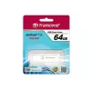 TRANSCEND Jetflash 730 - 64 GB USB-muistitikku - USB 3.0 - valkoinen