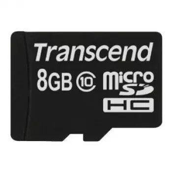 Flash-muisti Transcend 8 GB MicroSDHC Class 10 TS8GUSDC10