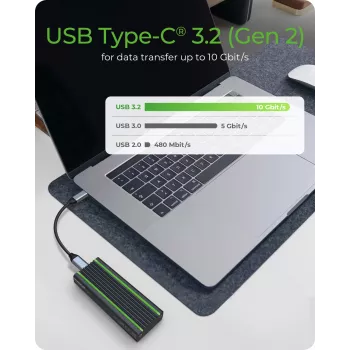 ICY BOX IB-1824ML-C31 SSD-kotelo musta M.2