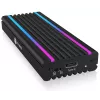 ICY BOX IB-1824ML-C31 SSD-kotelo musta M.2
