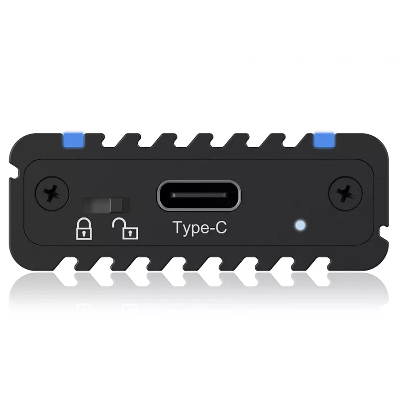 ICY BOX IB-1824ML-C31 SSD-kotelo musta M.2