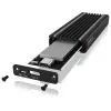 ICY BOX IB-1824ML-C31 SSD-kotelo musta M.2
