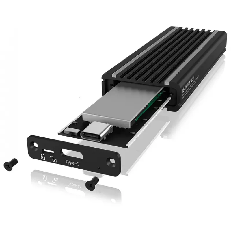 ICY BOX IB-1824ML-C31 SSD-kotelo musta M.2