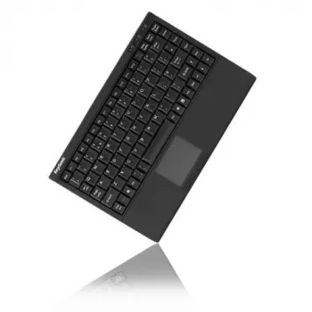 KeySonic ACK-540U+ (DE) näppäimistö toimistoon USB QWERTZ saksa musta