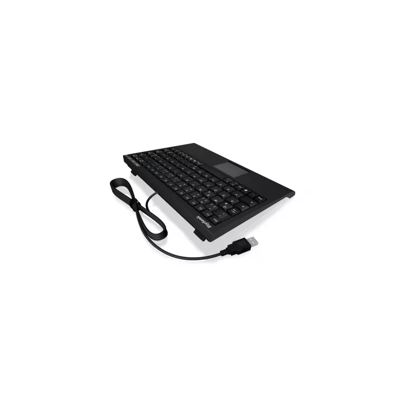 KeySonic ACK-540U+ (DE) näppäimistö toimistoon USB QWERTZ saksa musta