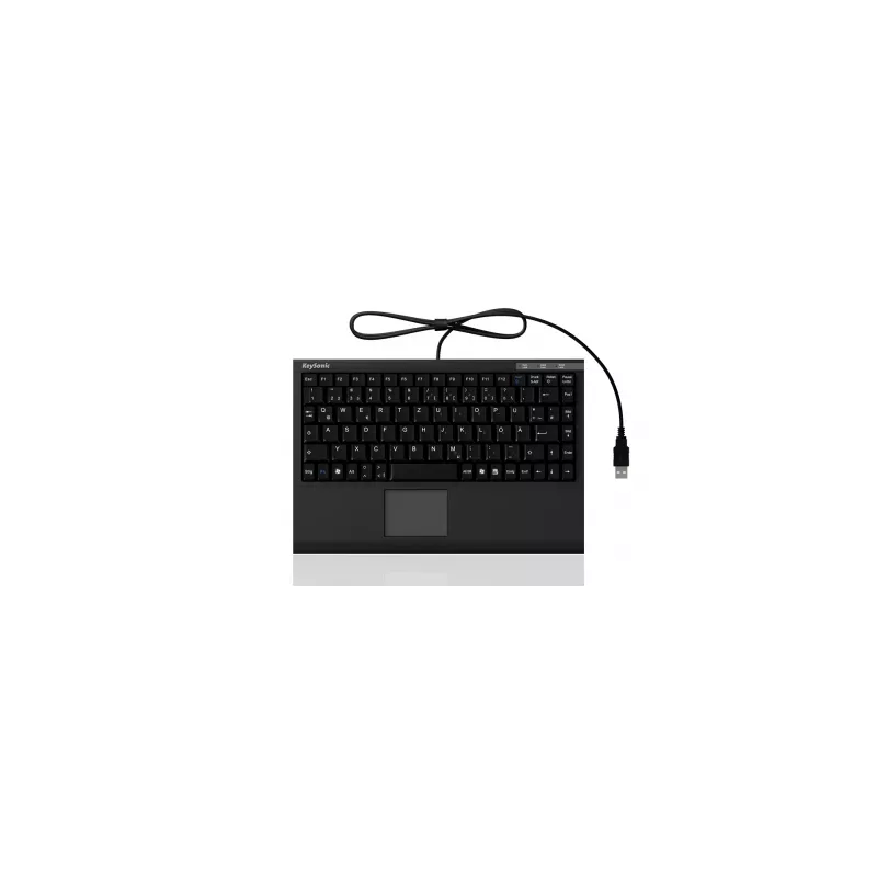 KeySonic ACK-540U+ (DE) näppäimistö toimistoon USB QWERTZ saksa musta