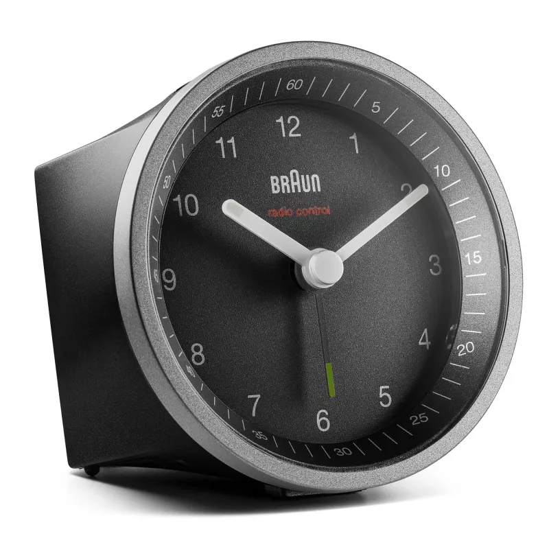 Braun BC07 kvartsis herätyskello musta