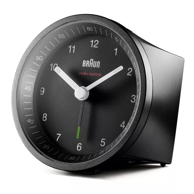 Braun BC07 kvartsis herätyskello musta