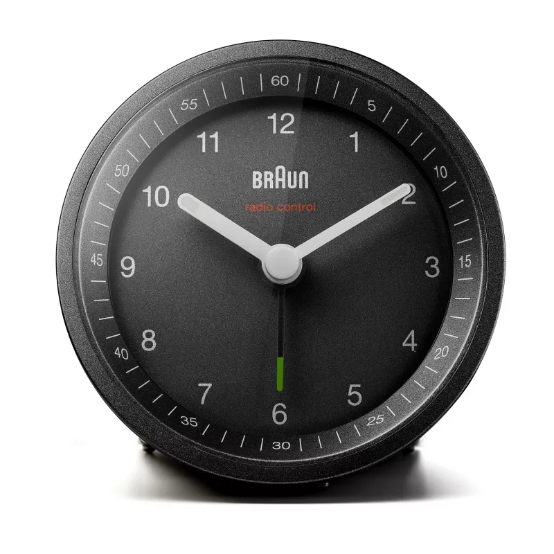Braun BC07 kvartsis herätyskello musta