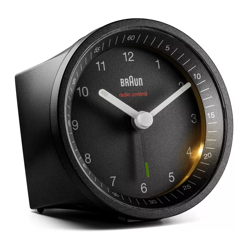 Braun BC07 kvartsis herätyskello musta