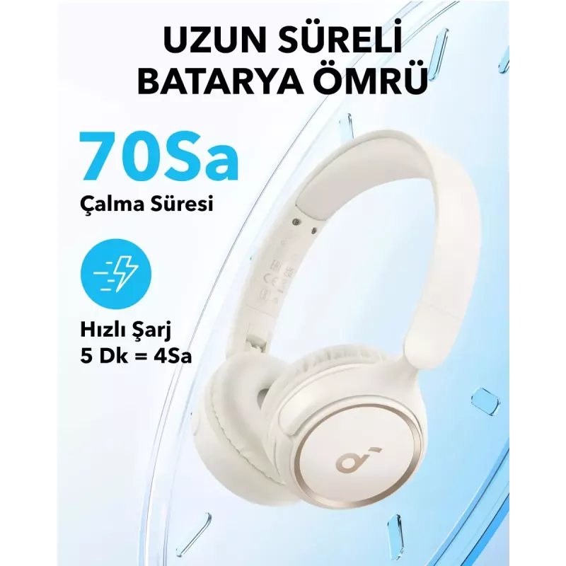 Headset Anker H30I valkoinen
