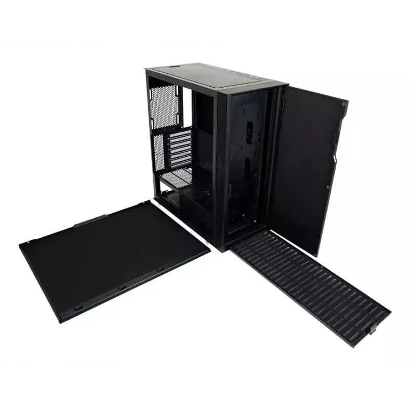 PC-kotelo LC-Power LC-8000B-ON Midi Tower musta