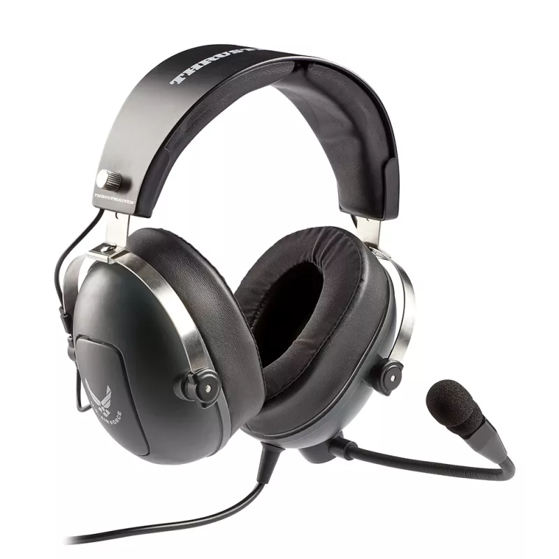 Thrustmaster T.Flight U.S. Air Force kuulokkeet langallinen panta lentoliikenne/lennonjohto musta, harmaa