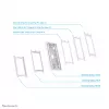 Neomounts WL15-650WH1 tablettiseinäpidike 9,7–11