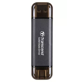 TRANSCEND Esd310c – 512 GB kannettava SSD – USB Type-A / USB Type-C