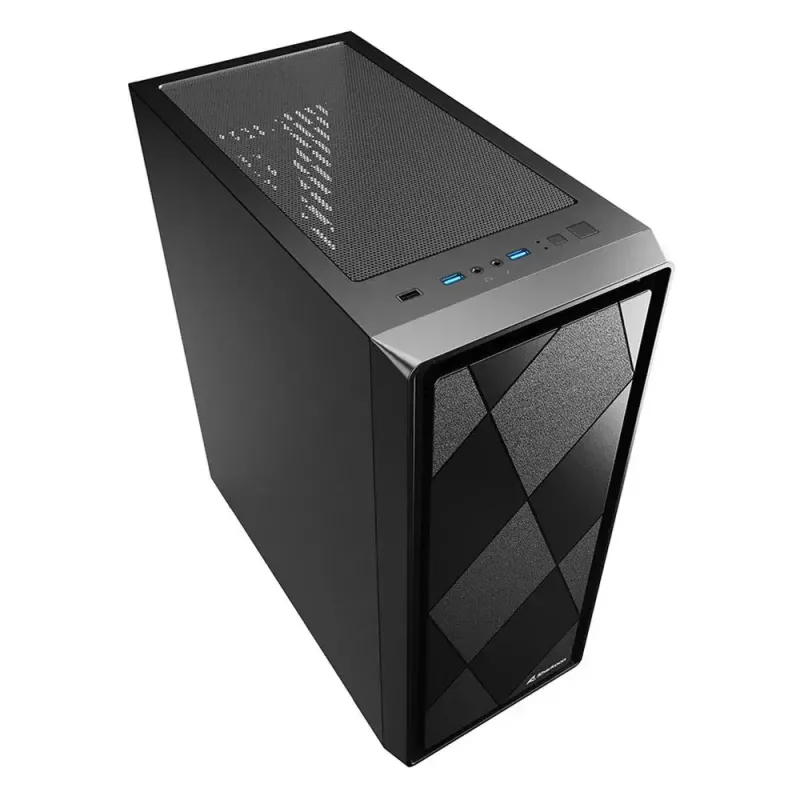 PC-kotelo Sharkoon VS8 Midi Tower musta