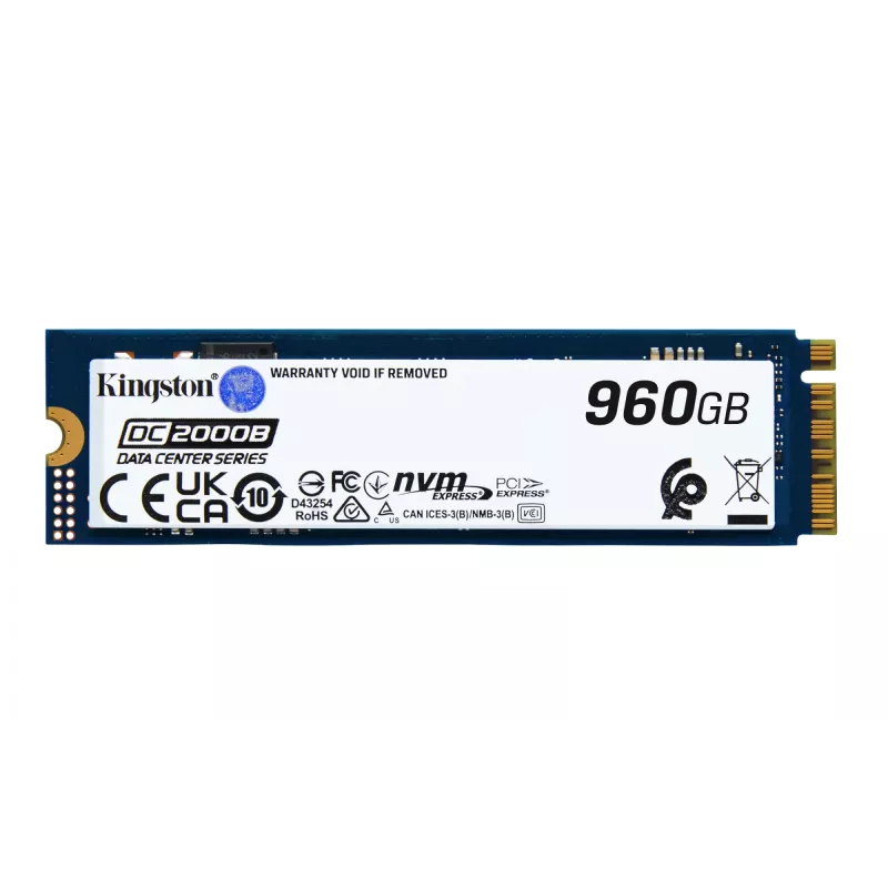 Kingston Technology 960G DC2000B PCIe 4.0 M.2 2280 Enterprise SSD