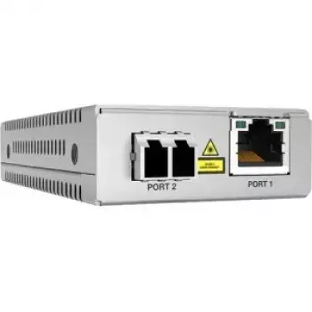 Allied Telesis AT-MMC2000/LC-960 verkon mediakonvertteri 1000 Mbit/s 1310 nm monimuoto harmaa