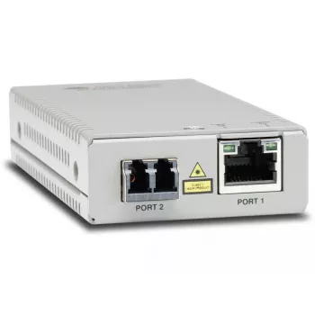 Allied Telesis AT-MMC2000/LC-960 verkon mediakonvertteri 1000 Mbit/s 1310 nm monimuoto harmaa