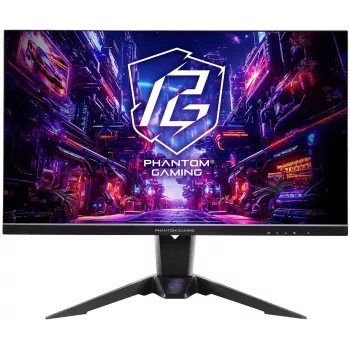 ASROCK pelinäyttö - Pg27qft2a - 27in - 2560 X 1440 QHD - tasainen - 180Hz - musta