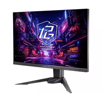 ASROCK pelinäyttö - Pg27qft2a - 27in - 2560 X 1440 QHD - tasainen - 180Hz - musta