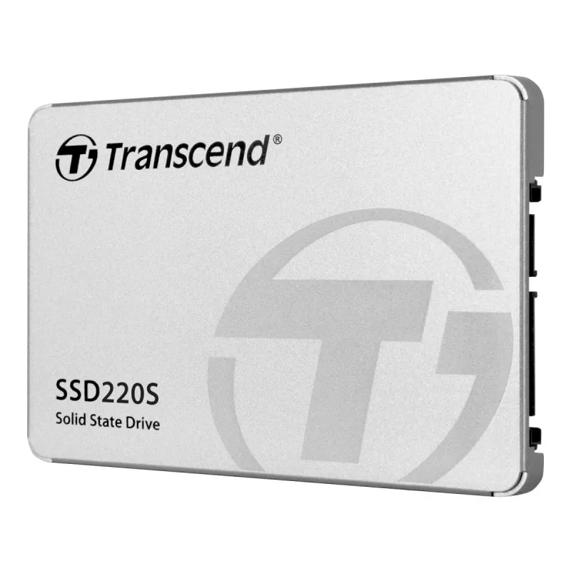 TRANSCEND SSD 220s 240GB 2.5in SATA 6Gb/s TLC alumiinikotelo
