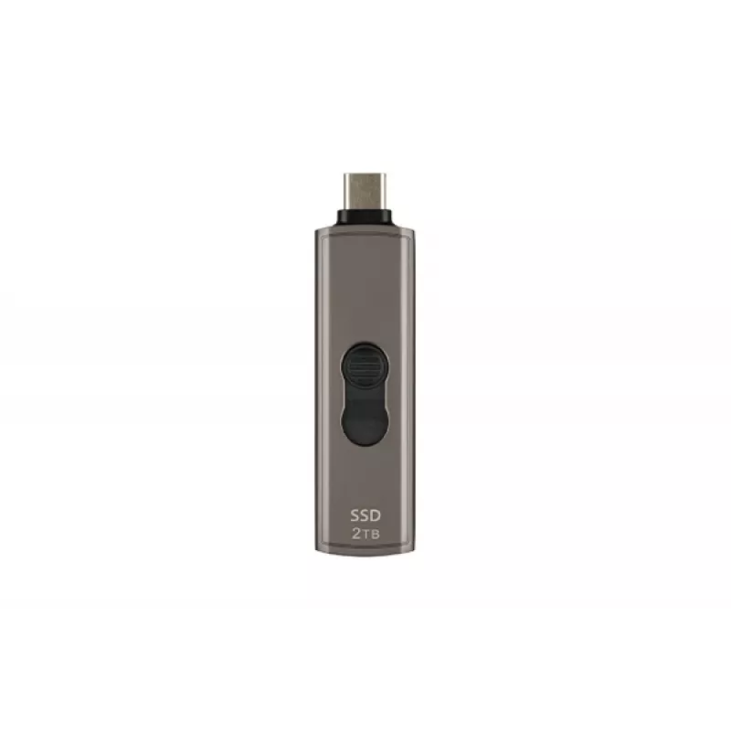 TRANSCEND SSD - Esd330c kannettava asema - 1TB - USB Type-C - tummanharmaanruskea