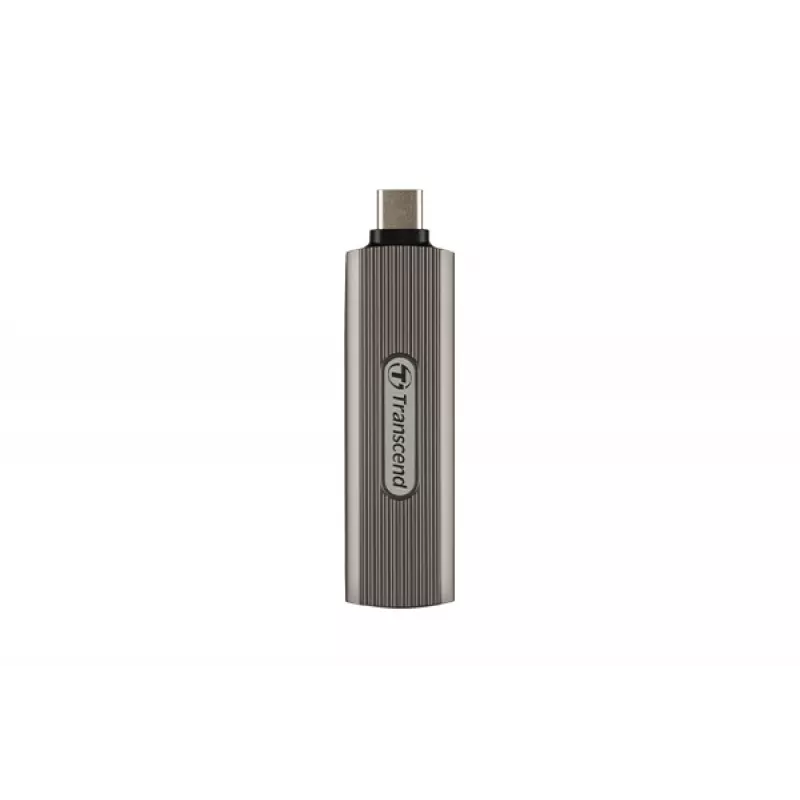 TRANSCEND SSD - Esd330c kannettava asema - 1TB - USB Type-C - tummanharmaanruskea
