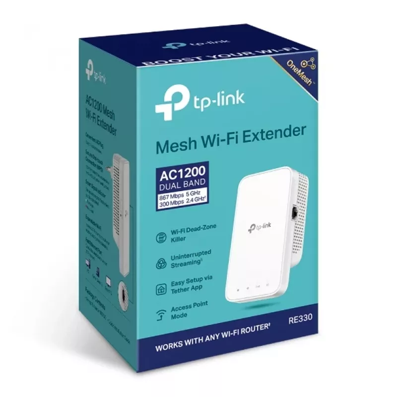 TP-Link RE335 verkkotoistin 867 Mbit/s valkoinen