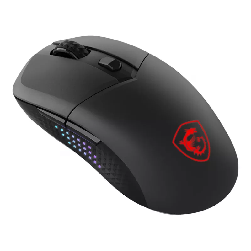 MSI VERSA 300 ELITE WIRELESS hiiri peli oikeakätinen RF Wireless + Bluetooth + USB Type-C optinen 26000 DPI