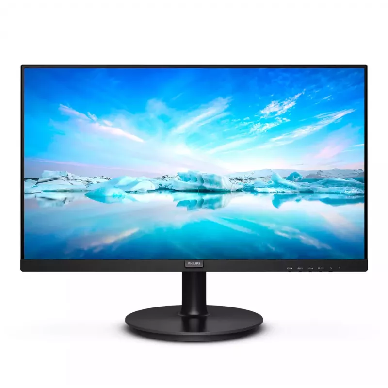 Philips V Line 222V8LA/00 tietokonenäyttö 54,6 cm (21,5 inch) 1920 x 1080 pikseliä Full HD LCD musta