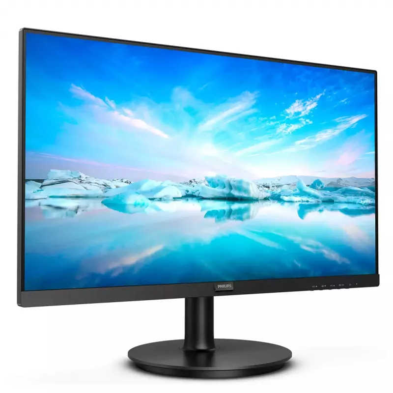 Philips V Line 222V8LA/00 tietokonenäyttö 54,6 cm (21,5 inch) 1920 x 1080 pikseliä Full HD LCD musta