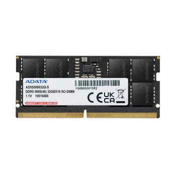 SO-DIMM 16 GB DDR5-5600, keskusmuisti musta, AD5S560016G-S, Premier Tray