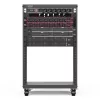 DIGITUS 16U AVS-teline 780x507x460 mm kierteitetyt reiät rullat musta