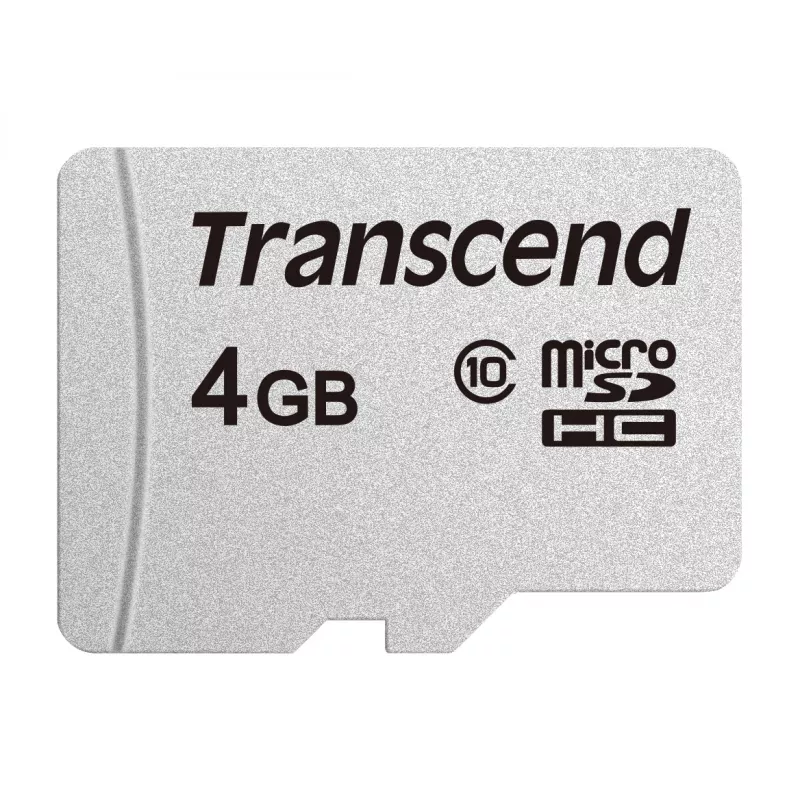 TRANSCEND Micro SDHC -muistikortti 300S 4 GB UHS-I U1 ilman sovitinta
