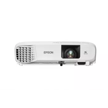 Pöytäprojektori Epson EB-W49 — 3LCD, WXGA 1280×800, 3800 ANSI lm, 16:10, 1,2-kertainen manuaalinen zoom, 2,7 kg, valkoinen
